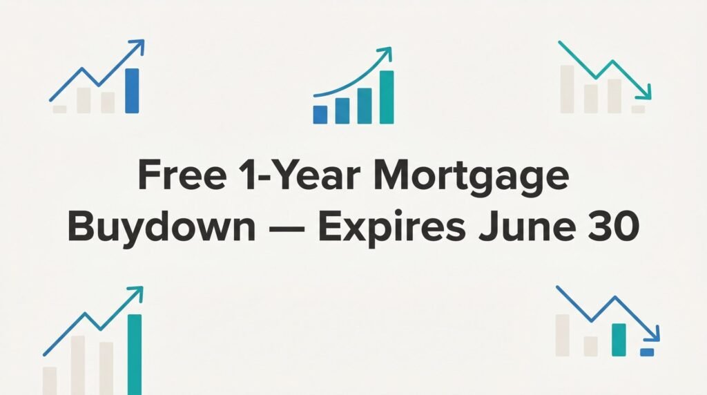 Free One-Year Temporary Mortgage Buydown Offer Expires June 30: What Virginia Homebuyers Need to Know Before the Deadline