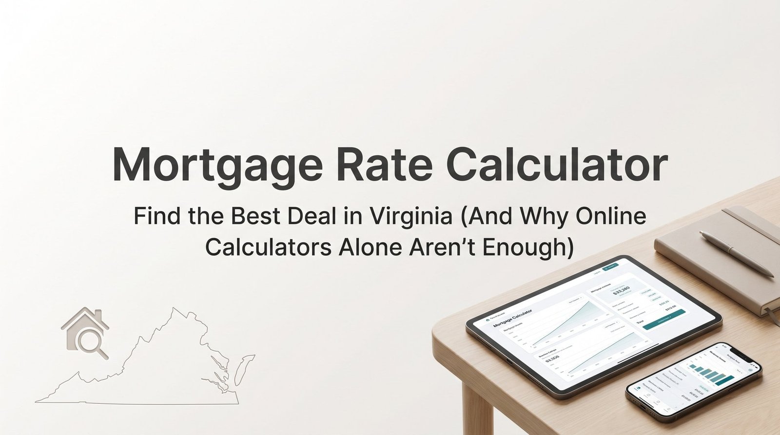 How to Use a Mortgage Rate Calculator to Find the Best Deal in Virginia (And Why Online Calculators Alone Aren’t Enough)