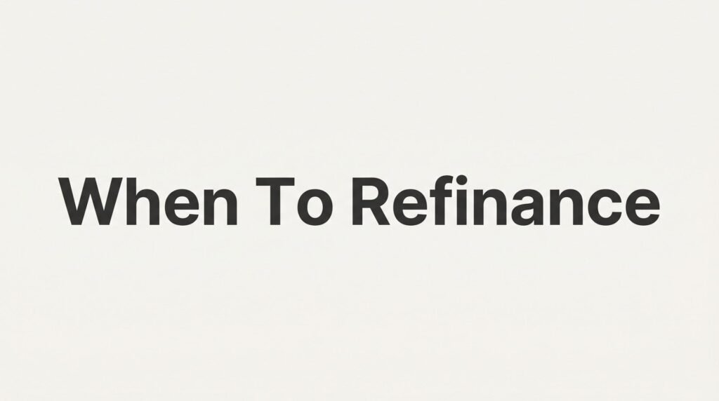 When to Refinance Your Mortgage: A Step-by-Step Decision Guide for Virginia Homeowners